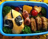 ☆キャラ弁☆仮面ライダーゴースト！作り方5写真