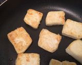 焼き豆腐〜きのこソースがけ〜作り方2写真