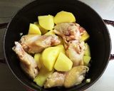 鶏手羽じゃがの♡塩バターコーン煮作り方3写真