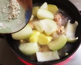 鶏手羽じゃがの♡塩バターコーン煮作り方4写真