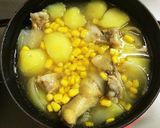 鶏手羽じゃがの♡塩バターコーン煮作り方5写真