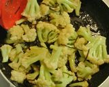 お弁当や1品に☺カリフラワーの塩昆布炒め作り方4写真