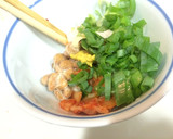 刻みキムチde*ふんわり納豆たまご焼き☆作り方1写真