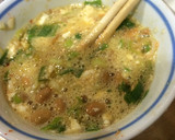 刻みキムチde*ふんわり納豆たまご焼き☆作り方2写真