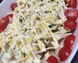 カツ丼リメイクグラタン♡作り方5写真