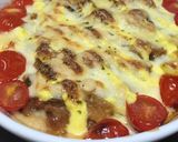カツ丼リメイクグラタン♡作り方6写真
