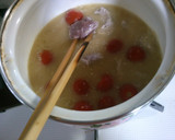 簡単！旨味♪豚肉と ミニトマトの 味噌煮作り方3写真
