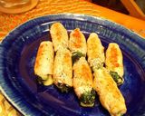 巻いて焼くだけ★豚肉の梅しそチーズ巻き作り方7写真