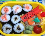 幼稚園のお弁当（筍ご飯にぎり）作り方3写真