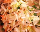野菜&鶏そぼろ丼作り方1写真
