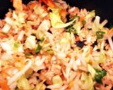 野菜&鶏そぼろ丼作り方3写真