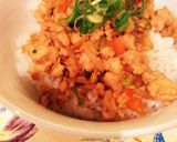 野菜&鶏そぼろ丼作り方4写真