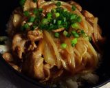 ご飯が美味しいｶﾞｯﾂﾘ焼肉丼作り方4写真