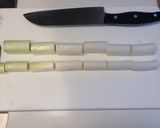 ☆超簡単！長ネギ一口豚巻き(お弁当にも)作り方1写真