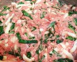 【B級】餃子ハンバーグ作り方1写真