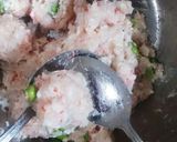 ムチッと弾力♪ヘルシーつくね☆作り方6写真