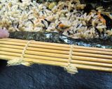 リメイク）炊き込みご飯⇒炊き込みのり巻き作り方5写真
