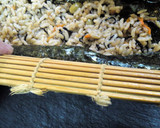 リメイク）炊き込みご飯⇒炊き込みのり巻き作り方5写真