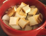 大根と厚揚げのミートソーススープ作り方4写真