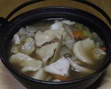 ほっこりと温かい☆蕎麦粉入りひっつみ汁☆作り方7写真