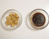 茄子と胡桃の甘味噌炒め作り方1写真