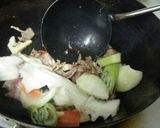 イカとエビが柔らかい八宝菜！中華丼にも！作り方7写真