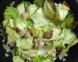 ピリ甘辛♪白菜と舞茸の鶏チリソース作り方3写真