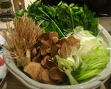山椒香る鶏団子のせり鍋作り方2写真
