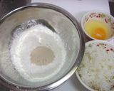 ごはんdeもっちり♪大好きお焼き作り方1写真