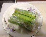 グリーンバナナの豚肉創味シャンタン炒め作り方2写真