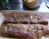 オージービーフの山椒味噌ステーキ作り方1写真