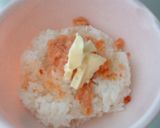 うまっ☆めんたいバターおにぎり作り方1写真