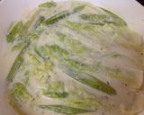 鮭と白菜セロリのミルク煮込みプレート作り方5写真