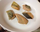 鮭と白菜セロリのミルク煮込みプレート作り方6写真