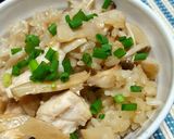 焼き肉のたれで！鶏ときのこたっぷりおこわ作り方7写真