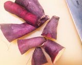 お酢なし＊さつまいもと肉だんごの酢豚風作り方6写真