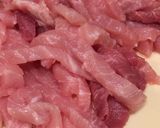 青椒肉絲作り方2写真