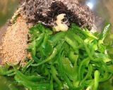 ☆簡単！ピーマンと塩昆布のゴマ和え☆作り方3写真