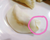 ＊ちょこっと可愛い＊餃子の包み方作り方4写真