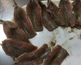イワシ柚子胡椒とマスタード揚げ！作り方5写真