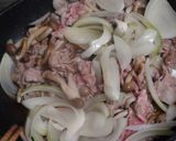 しめじ×豚丼作り方1写真
