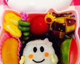 くり抜きオバケちゃん弁当…♩作り方1写真