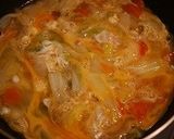 居酒屋の一品☆ 白菜の玉子とじ作り方2写真