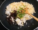 市販のおかか昆布で美味しいチャーハン！作り方3写真