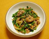 豚ニラ炒め。作り方6写真