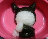 簡単☆ハロウィン キティちゃんのキャラ弁作り方2写真