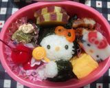 簡単☆ハロウィン キティちゃんのキャラ弁作り方4写真