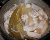 圧力鍋で濃厚鶏白湯作り方5写真