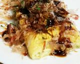 豆腐でヘルシーにお好み焼き✩風作り方5写真