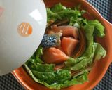 体ぽかぽか☆鮭の石狩風リボン鍋。作り方10写真